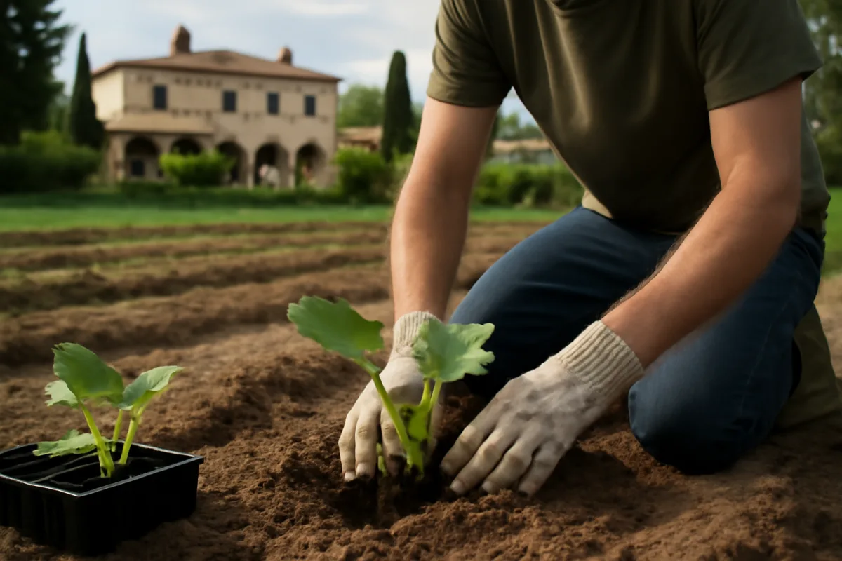 Periodo ideale per seminare zucchine nell’orto: il calendario che non ti aspetti